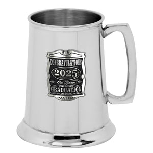 1 Pint* Pewter Beer Mug Tankard - Graduation 2026