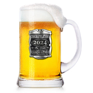 1 Pint Graduation Glass Beer Mug Tankard 2024