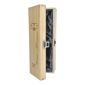New Home Single Hinged Champagne, Wine Or Whiskey Wooden Box 2026