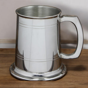 Half Pint* Traditional Pewter Beer Mug Tankard