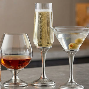 Legacy Pewter Champagne Glass