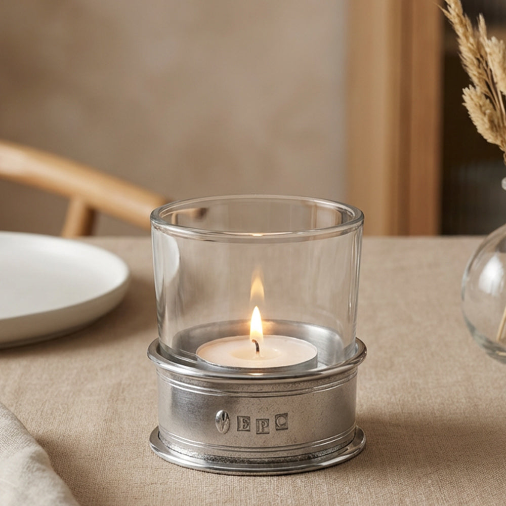 Legacy Pewter Votive Candle Holder
