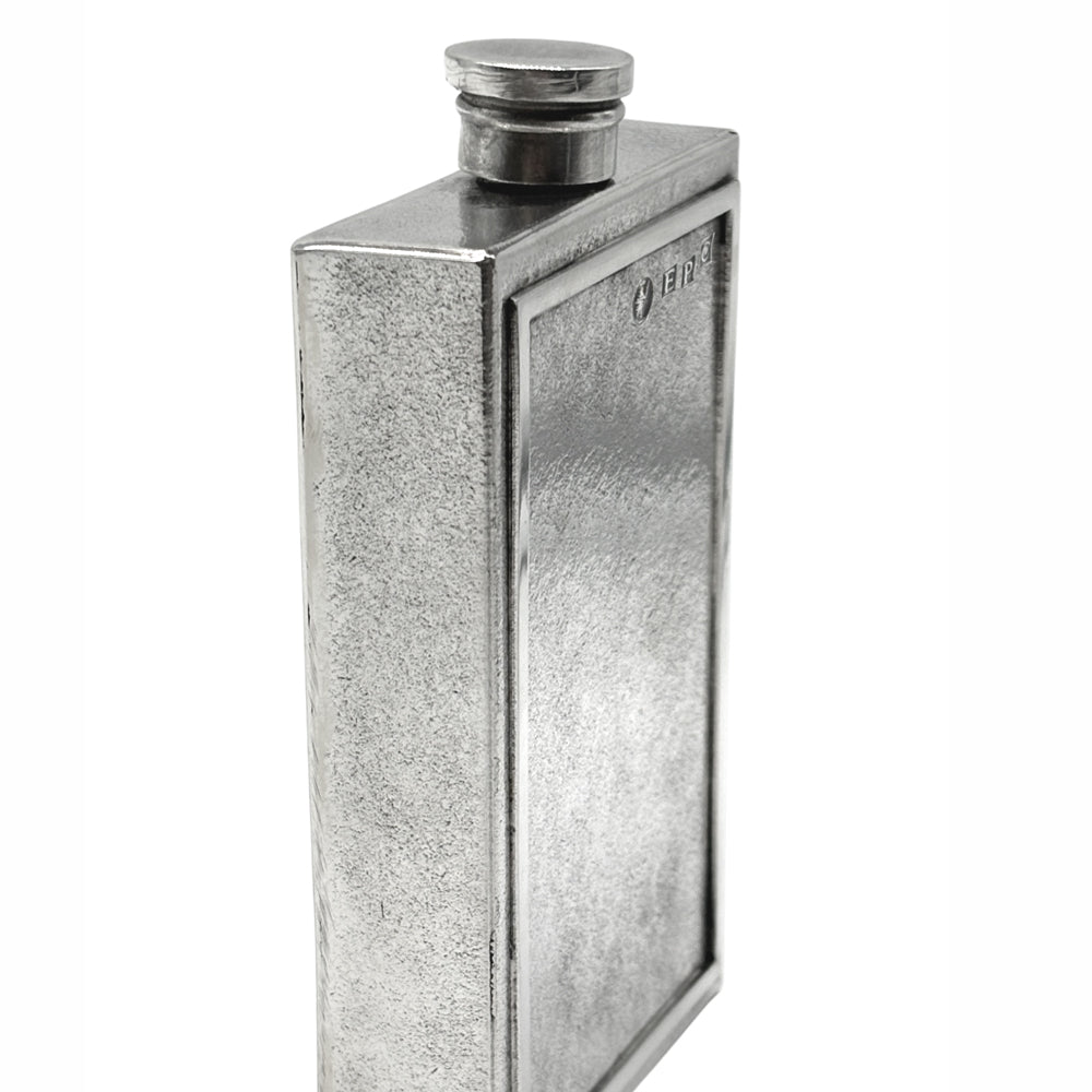 Legacy Pewter 6oz Rectangular Hip Flask
