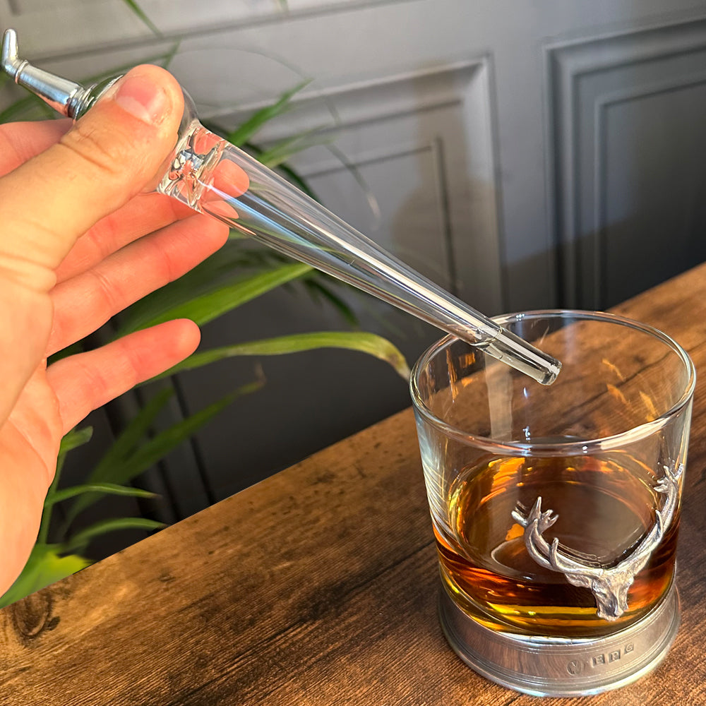 Whisky Double Set 7 Personalised Whisky Glass, Whisky Pipette, Whisky