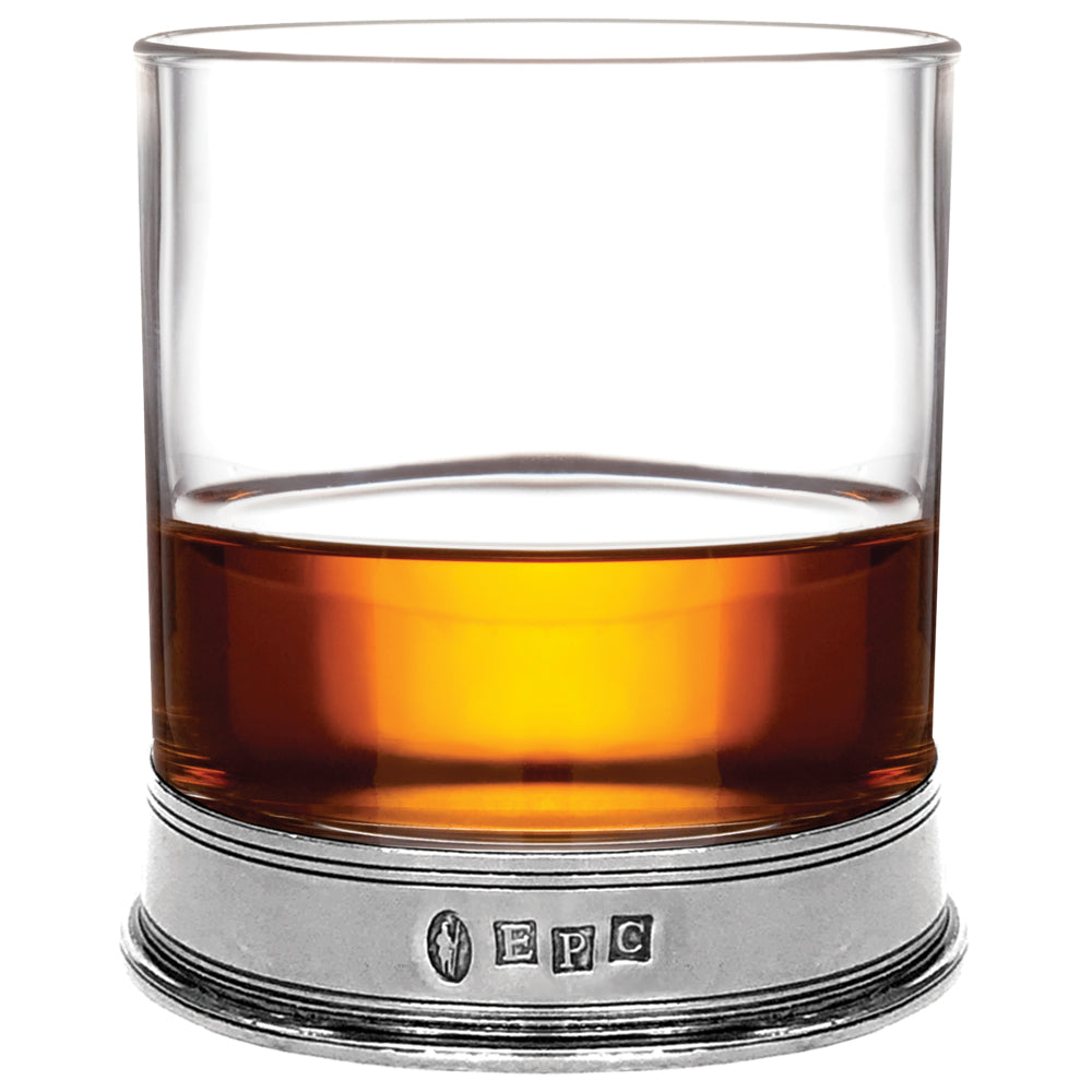 English Pewter 11oz Vogue Whisky Glass Tumbler