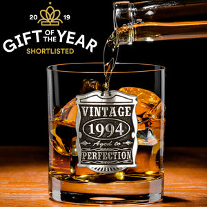 30. Geburtstag oder Jahrestag Geschenk 1992 Vintage Jahre Zinn Whisky Glas Tumbler