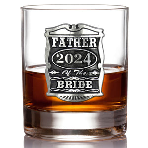 11oz Wedding Father Of The Bride Pewter Whisky Glass Tumbler 2024