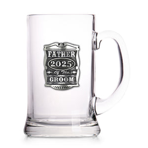 1 Pint Wedding Father Of The Groom Glass Beer Mug Tankard 2025