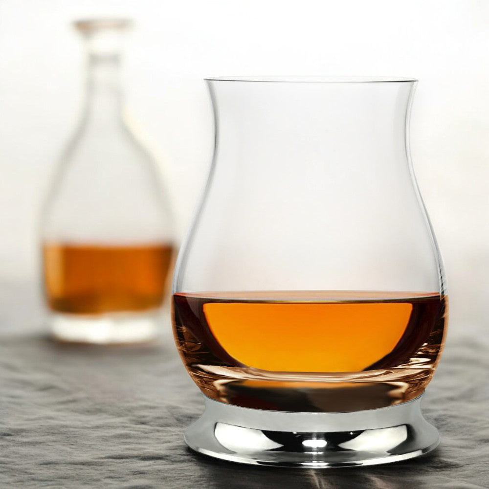 The Glencairn Whisky Mixer Glass with Pewter Base 350ml