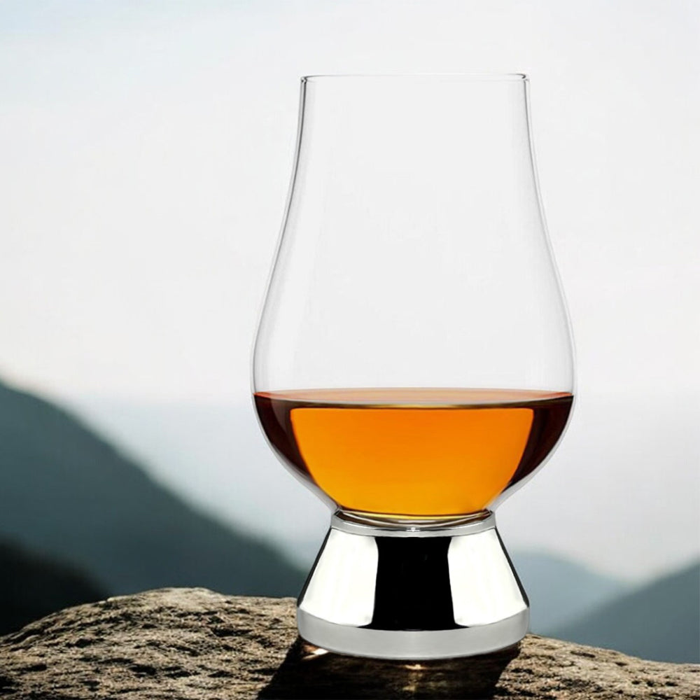 The Glencairn Whisky Glass with Pewter Base 200ml