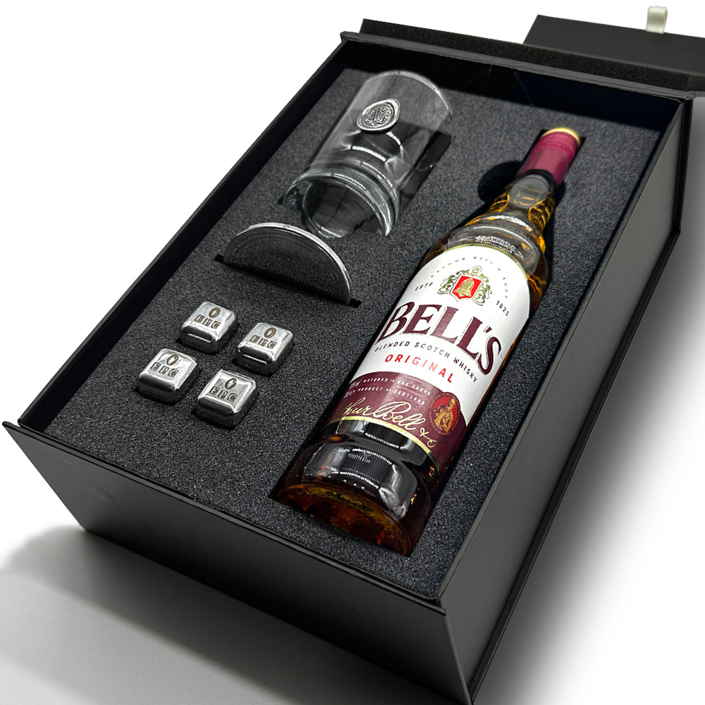 Whiskey gift set top