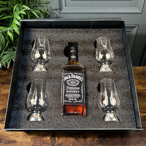 Luxury Whisky Gift Set with Bottle and Glencairn Glasses