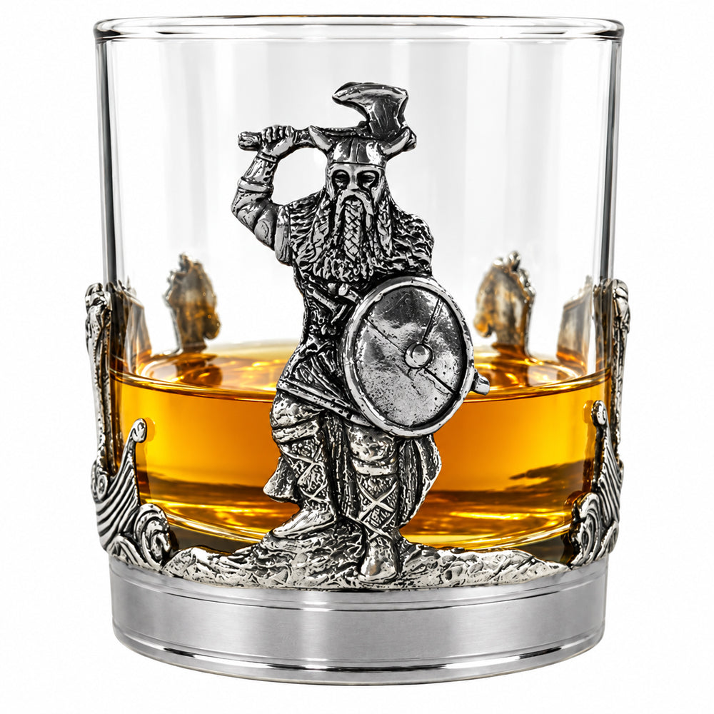 11oz Viking Pewter Whisky Glass Tumbler