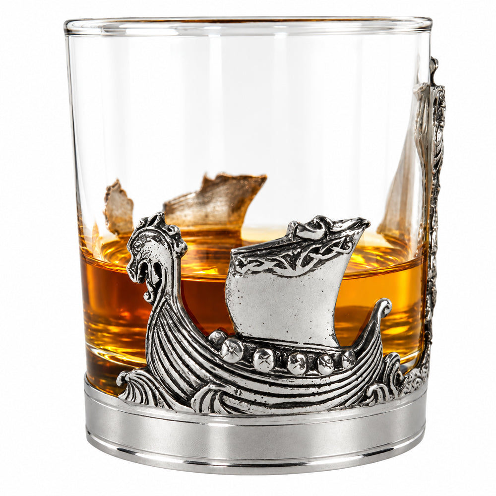 11oz Viking Pewter Whisky Glass Tumbler