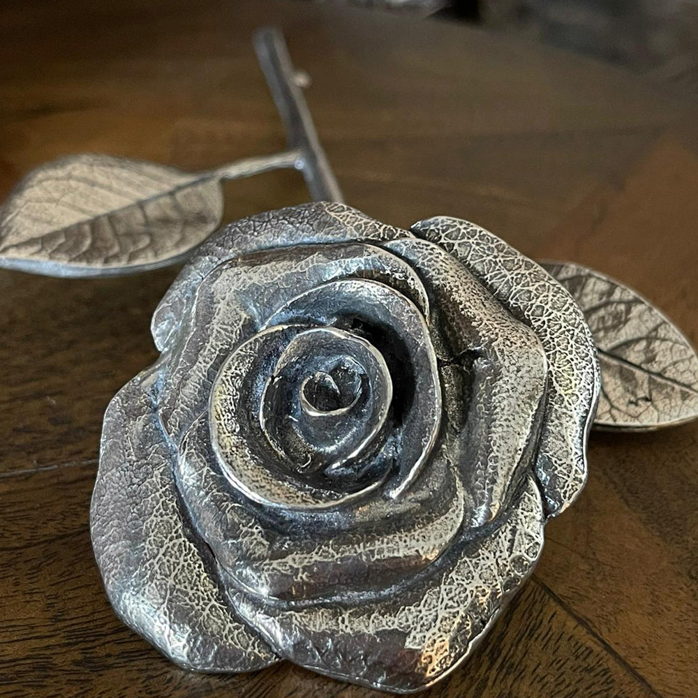 10th Tenth Tin Ten 10 Year Wedding Anniversary Everlasting Forever Rose Keepsake Gift