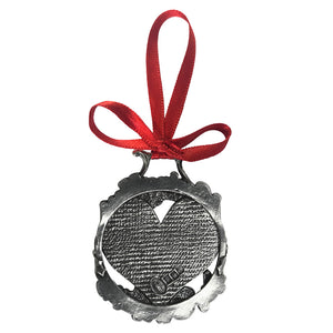 Missing You At Christmas Tree Pewter Ornament Bauble Décoration