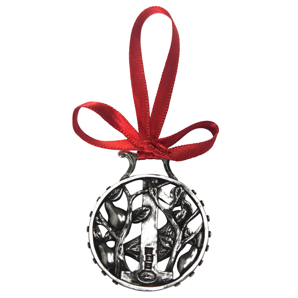 1° giorno di Natale Albero di peltro ornamento decorazione Bauble