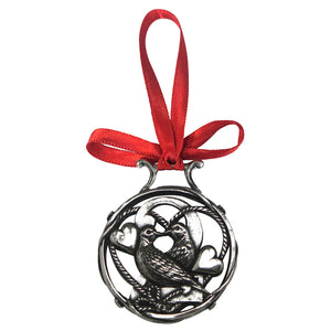 2. Tag der Weihnachtsbaum Zinn Ornament Kugel Dekoration