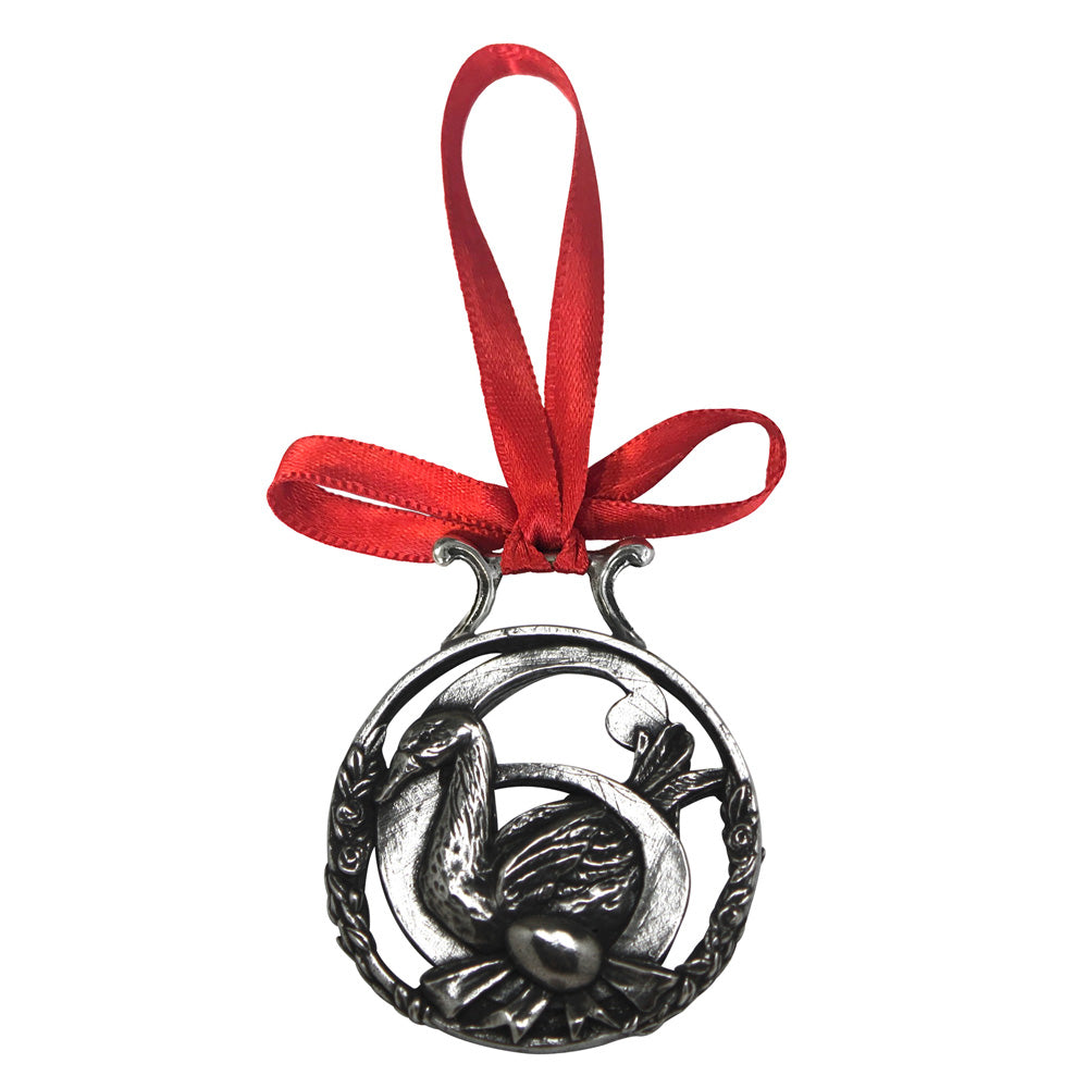 6° giorno di Natale Albero di peltro ornamento gingillo decorazione