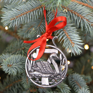 7. Tag der Weihnachtsbaum Zinn Ornament Kugel Dekoration