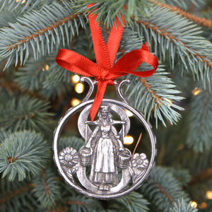 8. Tag der Weihnachtsbaum Zinn Ornament Kugel Dekoration