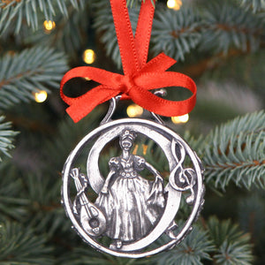 9° giorno dell'albero di Natale: ornamento in peltro, gingillo e decorazione