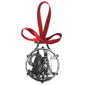 12. Tag der Weihnachtsbaum Zinn Ornament Kugel Dekoration