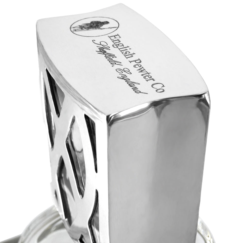 600ml Whisky, Wine &amp; Spirit Uisge Beatha TALL PEWTER DECANTER