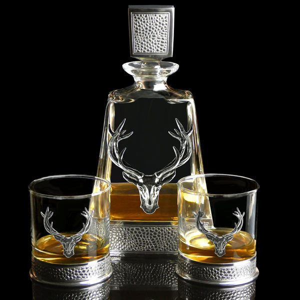 DECANTATORI DI LUSSO IN PELTRO PER VINO E WHISKY - UK-englishpewter