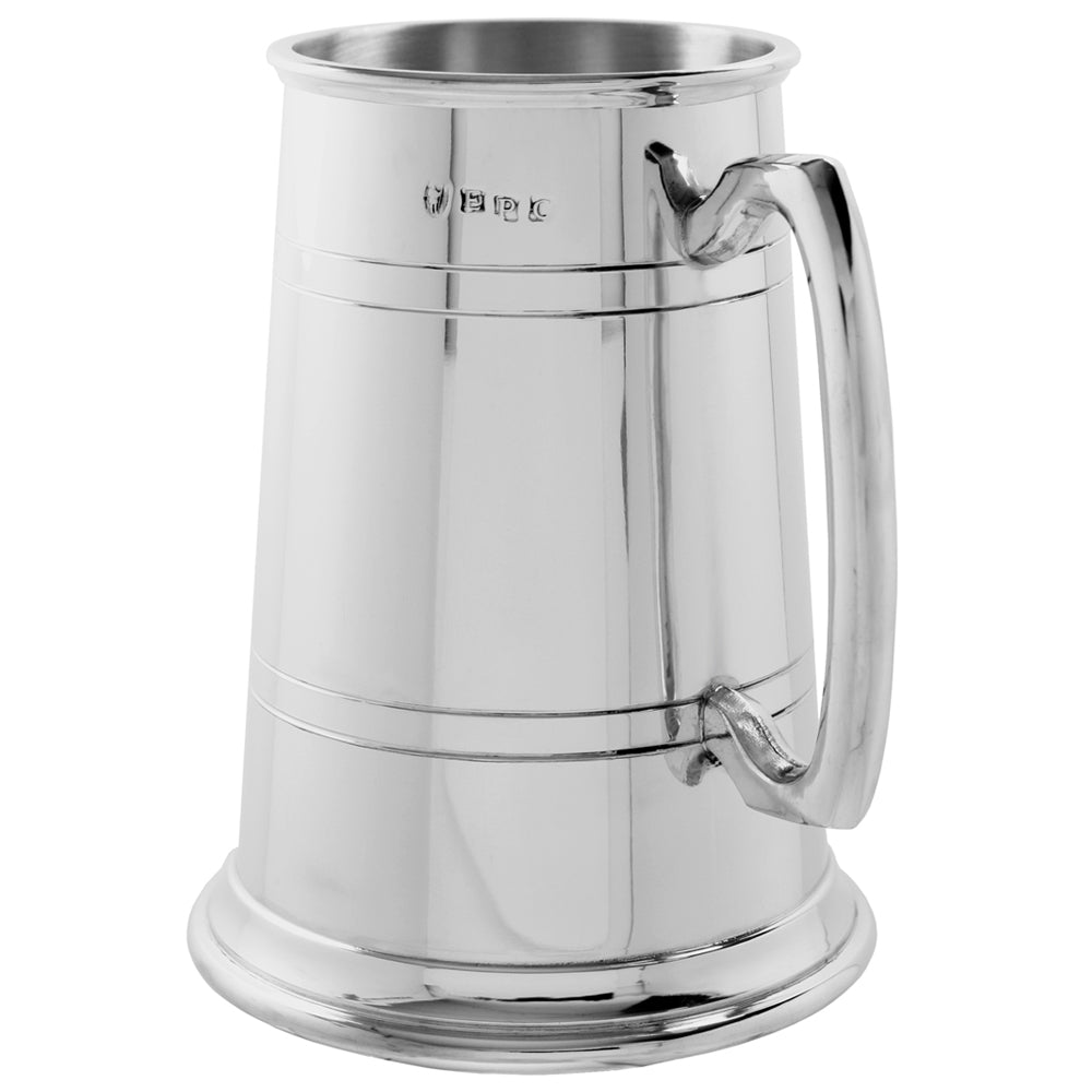 &quot;The Beast&quot; Jumbo Two Pint Pewter Tankard