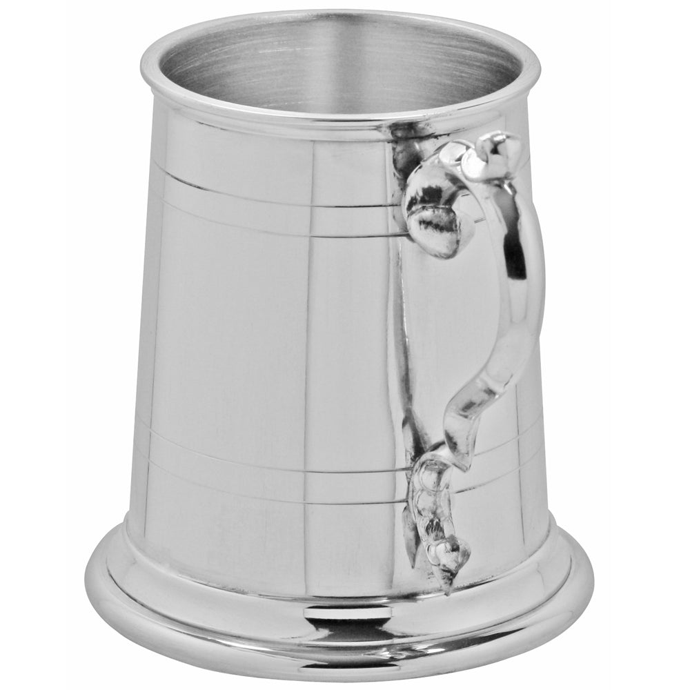 Half Pint* Traditional Pewter Beer Mug Tankard