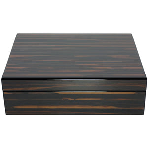 Luxury 4 Watch Wooden Display Case and Jewellery Storage Valet Box