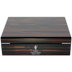 Luxury 4 Watch Wooden Display Case and Jewellery Storage Valet Box