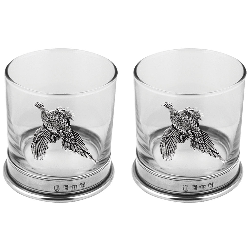 English Pewter Company Whiskyglas Mit Totenkopf – Zinn, 325 Ml, Handgefertigt In Sheffield