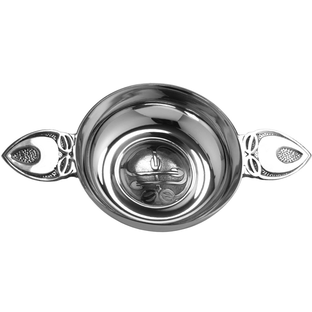 Charles Rennie Mackintosh Bol à quaich en étain